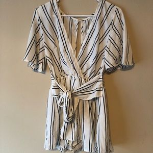 Summer striped ROMPER